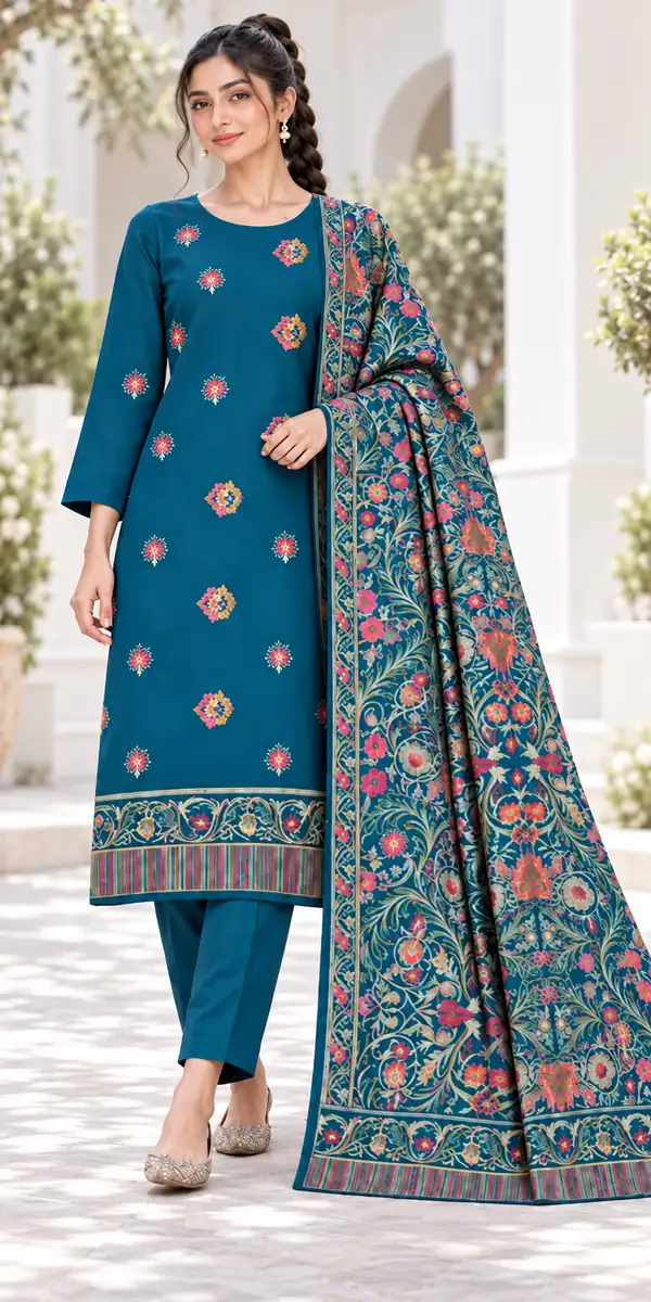 Timeless Grace Karandi 3-Piece Suit